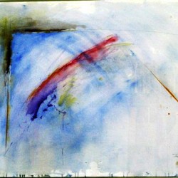 Acrylique & Aquarelle sur papier (70 x 100 cm) 1999