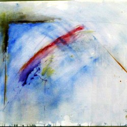 Acrylique & Aquarelle sur papier (70 x 100 cm) 1999